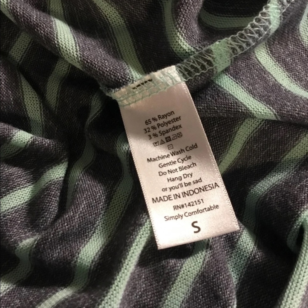 NWT Lularoe Striped Sarah Cardigan - Picture 4 of 8